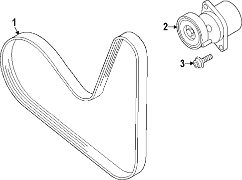 Belts & Pulleys for 2022 Volkswagen Arteon #0