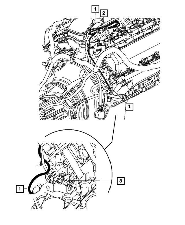 68189387AA - : Engine Block Heater Cord for Mopar Image