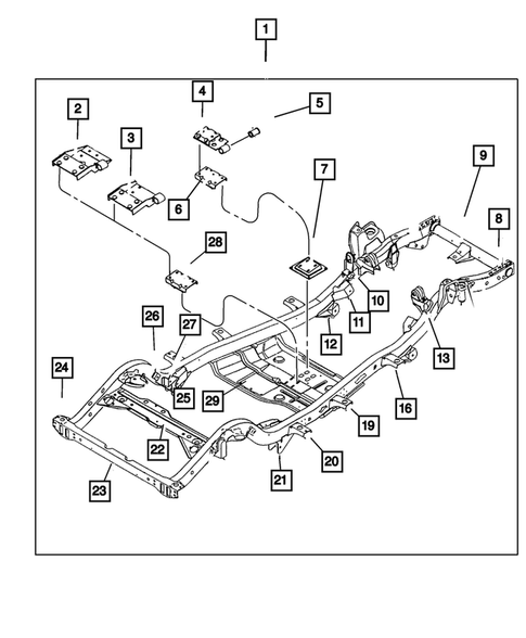 Frames for 2002 Jeep Wrangler #0