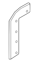6K133833BL - Engine: Heat Shield for Audi: A3, A3 Quattro, Q3, S3, TT Quattro, TTS Quattro Image