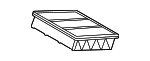 28113BE000 - Engine: Air Filter for Hyundai Image