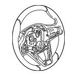 32307950713 - Steering: Steering Wheel for BMW Image