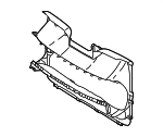 95557532550 - : Radiator Support Air Deflector for Porsche: Cayenne Image