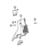 7ES40TX7AB - : Quarter Trim Panel, Right for Mopar Image