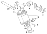 7129952131 - Cooling System: Lower Hose Clamp for BMW Image