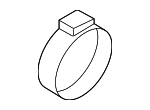 17518053532 - Cooling System: Hose Clamp for BMW Image