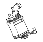 17515A2C233 - : Inter-Cooler for BMW: 760i xDrive, Alpina XB7, M5, X5, X6, X7, XM Image