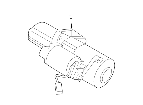 Starter for 2005 Nissan Maxima #1