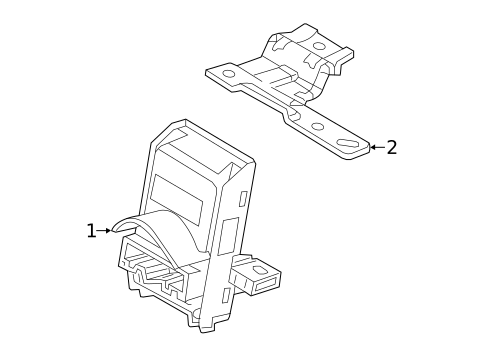 Keyless Entry Components for 2017 Ford Focus #0
