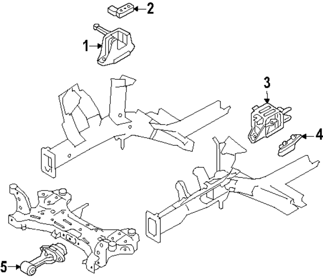 21810BE100 - : Side Mount for Hyundai Image