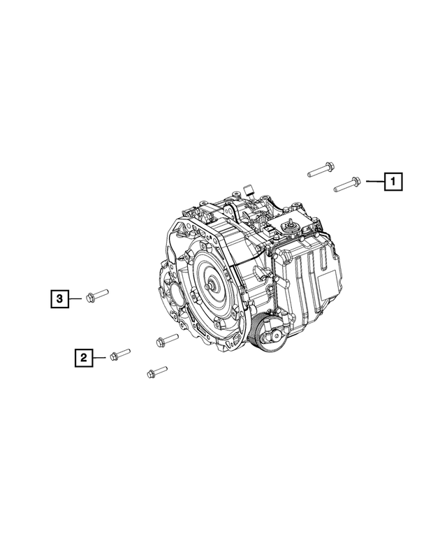 6510965AA - AS60T; 6 Speed HD; Automatic Transaxle: Hex Head Screw for Mopar Image