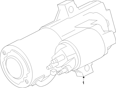 Starter for 2022 Lincoln Aviator #1