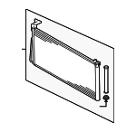 976063L180 - HVAC: Condenser for Hyundai Image