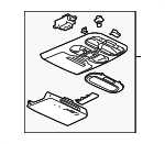 MR559699HA - : Overhead Console for Mitsubishi: Endeavor Image