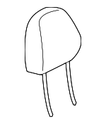 64115AG45AWA - Body: Headrest for Subaru: Legacy, Outback Image