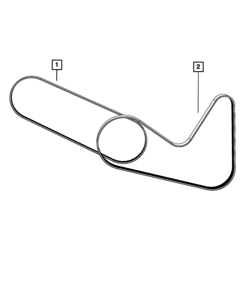 Drive Belts for 2008 Chrysler Sebring #0