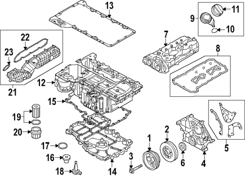 Senders for 2023 BMW XM #0