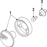 AMR6527 - Electrical: Signal Lamp Assembly for Land Rover: Defender 90 Image