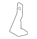 8111730870 - Electrical: Lower Bracket for Lexus: GS300, GS400, GS430 Image