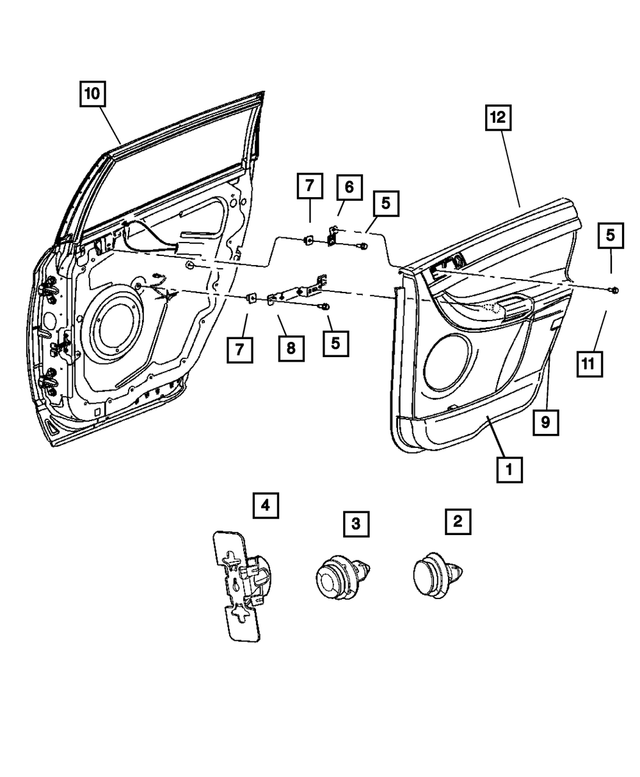 5102956AA - Interior Trim: Plug for Mopar Image image