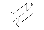 7624750Z10 - Body: Back Panel Trim Retainer for Suzuki Image