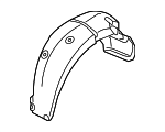 868221W110 - : Wheelhouse Liner - Passenger Side (RH) for Kia: Rio Image