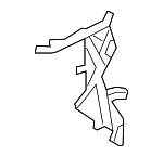 715801W010 - Body: Tail Lamp Panel for Kia Image