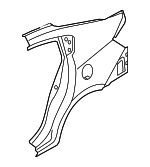 715031WC80 - Body: Quarter Panel for Kia Image