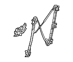 LR153953 - : 2017-2024 Land Rover Discovery - Window Regulator for Land Rover: Discovery Image