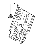 7189048320C0 - Body: Seat Back Panel for Lexus: RX350, RX350h, RX450h+, RX500h Image