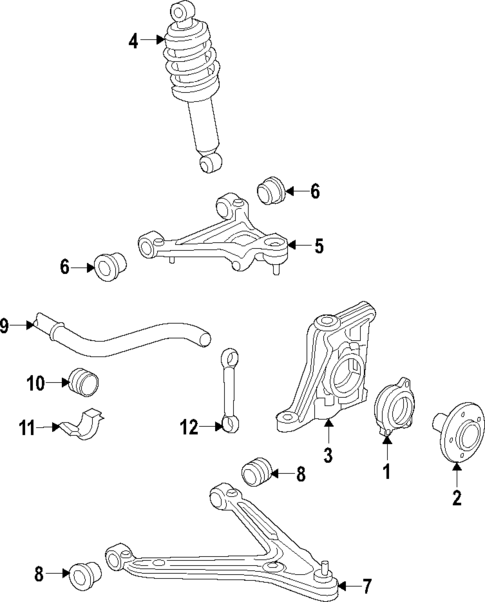 Upper Control Arm for 2015 Audi R8 #0