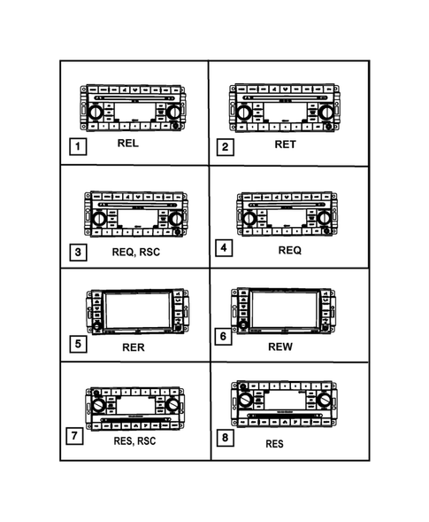 Radio, Antenna, and Speakers for 2007 Dodge Nitro #0