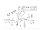 1408205510 - Electrical System: Switch for Mercedes-Benz Image