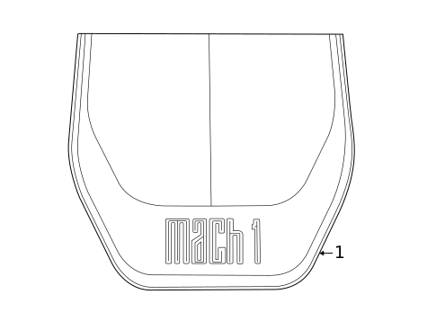 Stripe Tape for 2023 Ford Mustang #8