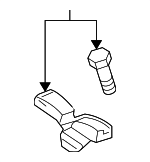 BBY457720B02 - Electrical: Buckle for Mazda Image