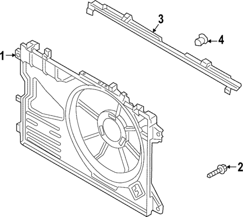 Cooling Fan for 2023 Mazda 3 #2
