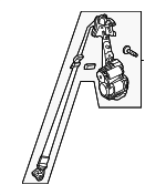 23286050019C94 - Electrical: Seat Belt Assembly for Mercedes-Benz Image