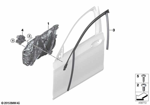 Door, Front for 2021 BMW BMW ALPINA B7 #2