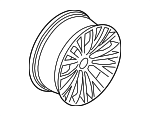 36116785250 - Suspension: Wheel, Alloy for BMW: Z4 Image