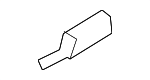 4M0868171A4PK - Body: Rear Pillar Trim Cap for Audi Image