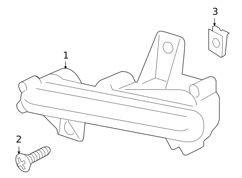 Daytime Running Lamp Components for 2009 Porsche Cayman #0