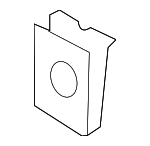 99950776802 - Electrical: Daytime Run Lamp U-Nut for Porsche: 911, Boxster, Cayman Image