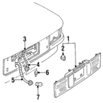 22546934 - : License Lmp Bulb for GM Image