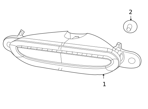 High Mount Lamps for 2010 Chrysler Sebring #0