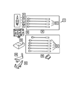56027089 - : Ignition Cable Seperator for Mopar Image