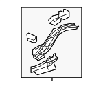5760206901 - Body: Rail Assembly for Toyota: Avalon, Camry Image