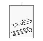 5761507902 - Body: Rail End for Toyota: Avalon, Camry Image
