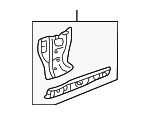 64530S84A00ZZ - Body: Lower Pillar for Honda: Accord Image