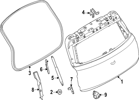 Gate & Hardware for 2025 Mini Countryman #0
