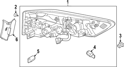 Bulbs - Chassis for 2022 Nissan Pathfinder #0